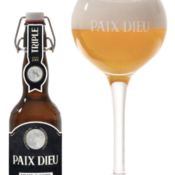 LA PAIX DIEU EST LA SEULE BIERE BRASSEE PAR PLEINE LUNE.