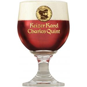 Charles Quint Rouge Rubis verre