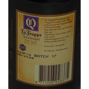 La Trappe Quadrupel Oak Aged Batch 17